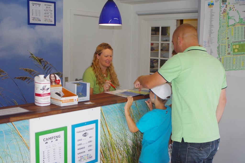 Tornby Strand Camping Rooms Hirtshals Exteriör bild