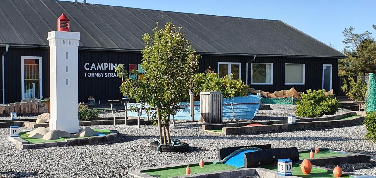 Tornby Strand Camping Rooms Hirtshals Exteriör bild